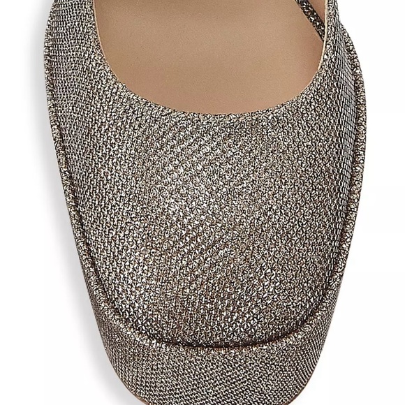 Brand new! Stuart Weitzman metallic Mary Jane platforms. Size US 7 1/2. - Picture 3 of 10